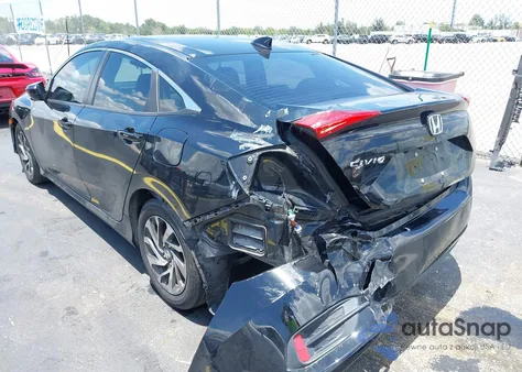 2017 Honda Civic Ex from USA, damaged, VIN 19XFC2F73HE027892